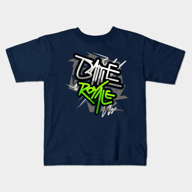 Battle Royale Kids T-Shirt by Alsiqcreativeart